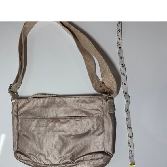 Kipling Gold purse crossbody shoulder bag lightweight purse 12x8x2 clean good - Picture 3 of 12